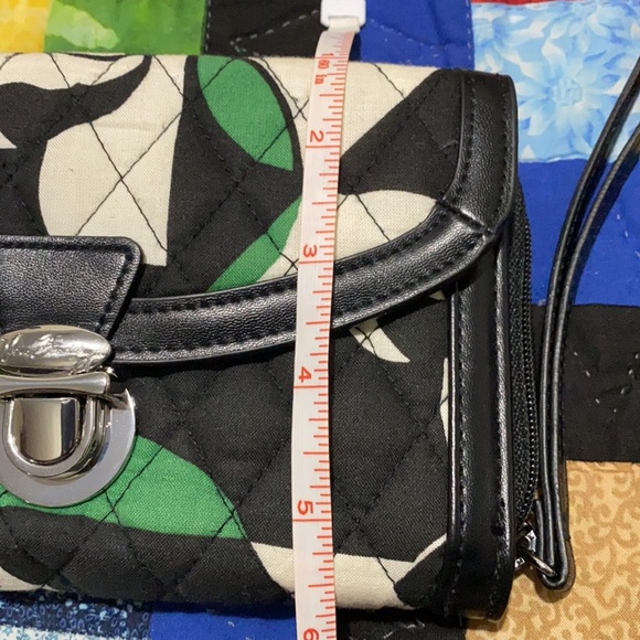 Vera Bradley Imperial Rose Pattern Wallet Wristlet - Picture 12 of 13